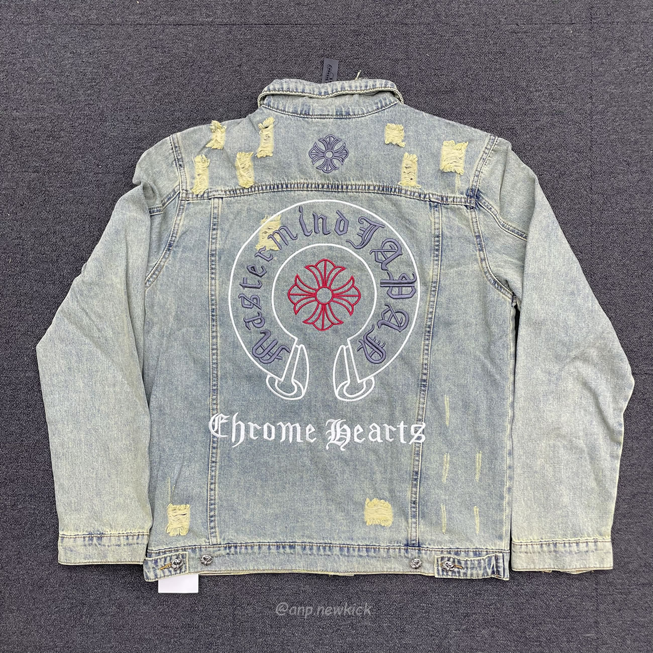 Chrome Hearts Patch Cross Denim (3) - www.newkick.vip